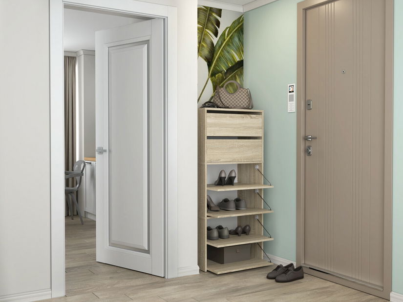 Cipőtároló (cipősszekrény) Metido 1 (szonoma tölgy)