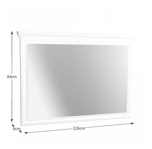 Zrkadlo Kraz KC2 (sosna andersen)