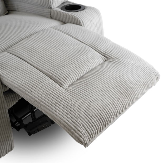 Masszázsfotel Banesto (világosszürke) 