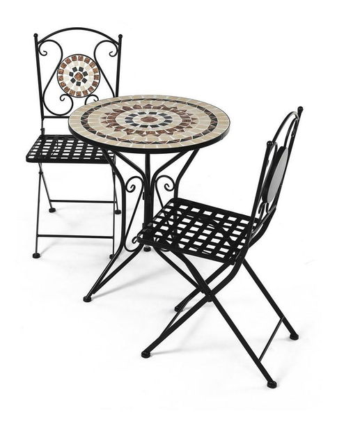 Kerti szett Unomassa (fekete) (2 fő részére)