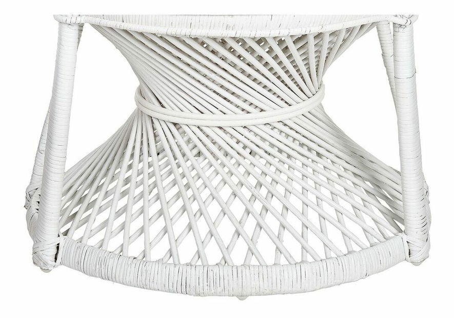 Fotoliu de grădină Elixane (alb)