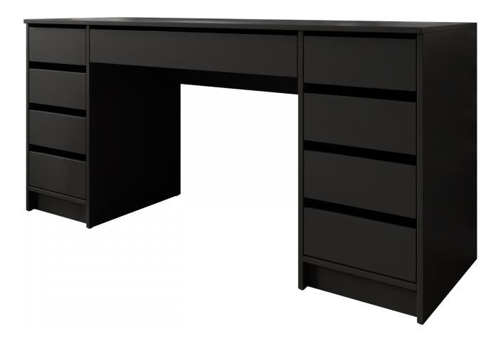 Toaletný stolík Heranor (čierna)