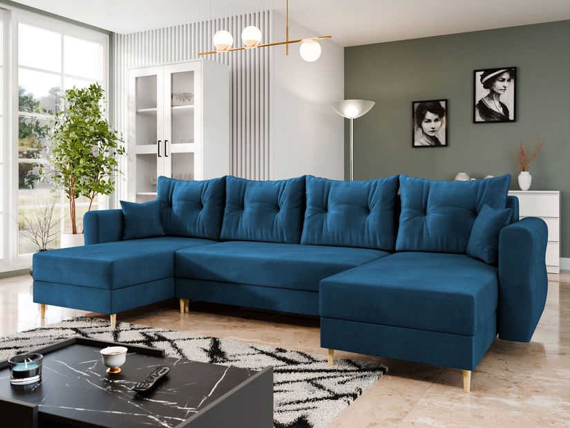 Colțar în formă de U Selva U (albastru închis)