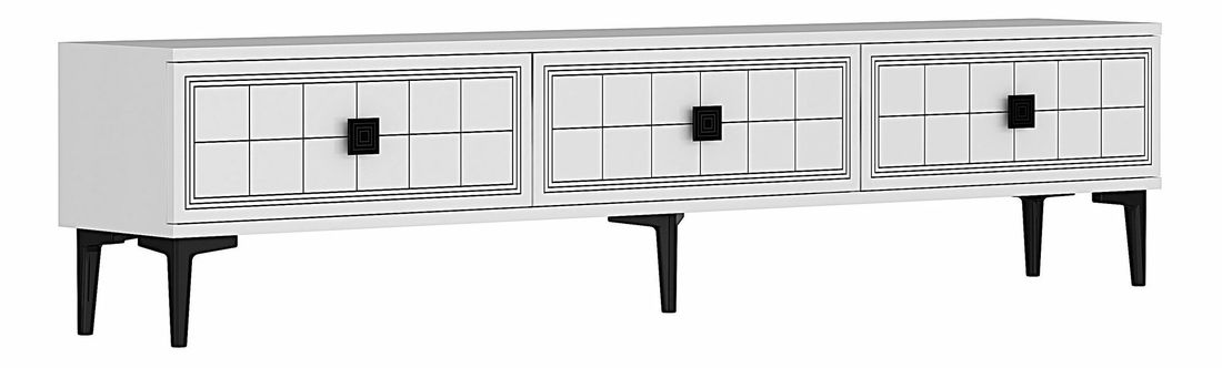 TV stolík/skrinka Yutta (biela)