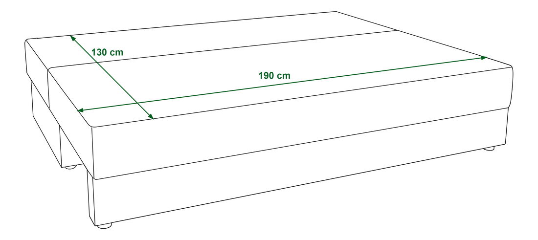 Dvosjed Radiant (smeđa)