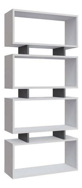 Regal Penike (bijela + antracit)