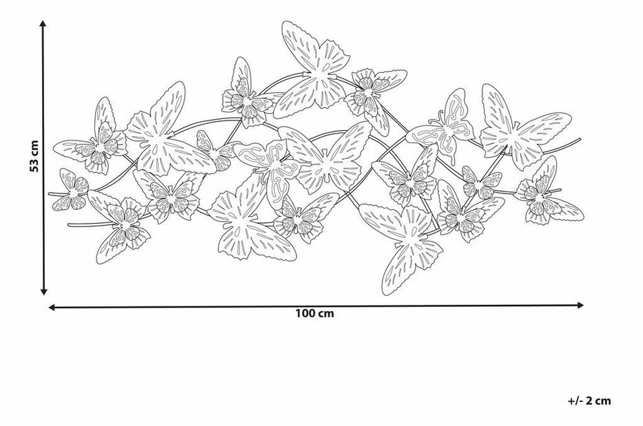 Fali dekoráció Garrison (többszínű)