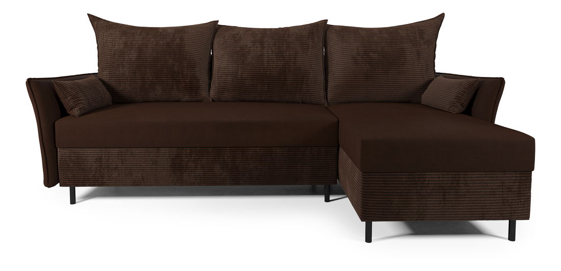 Sarokkanapé Goofy (J) (sötétbarna)