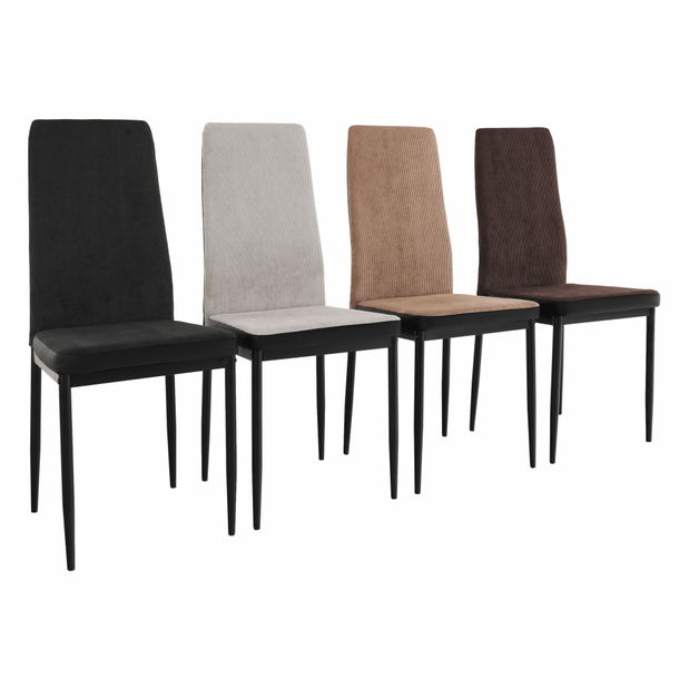 Étkezőszék Enrico (világosbarna + fekete)