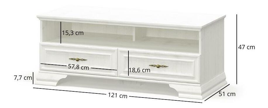 Masă TV Incantatos (pin andersen) 