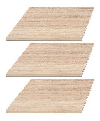 Poličky do skrine BRW F19 POL (3 ks.)