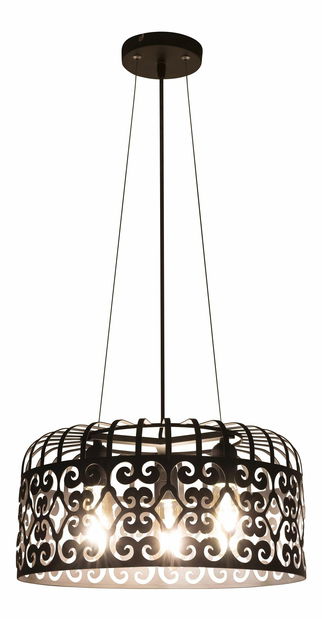 Függesztett lámpa Alessandra 2158 (matt fekete)