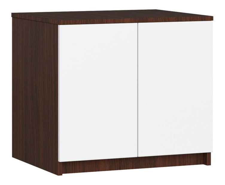 Suprastructură pentru dulap Sashka II (wenge + Alb)