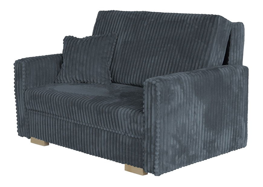 Sofa na razvlačenje Clovea Piano II (plava) (s prostorom za odlaganje)