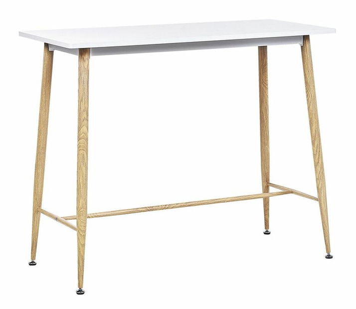 Barový stôl CHAVIO (biela) (pre 4 osoby)