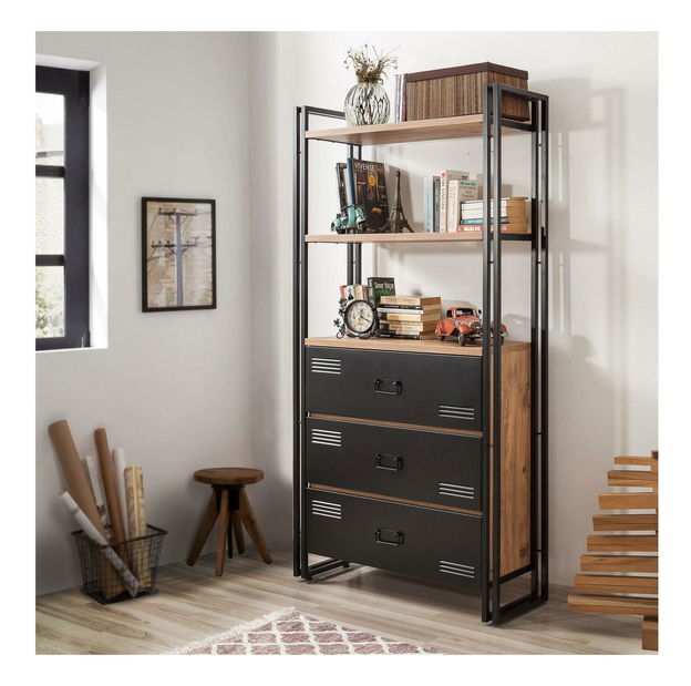 Tanulószoba Cosmopolitan 29 (atlanti fenyő + fekete)