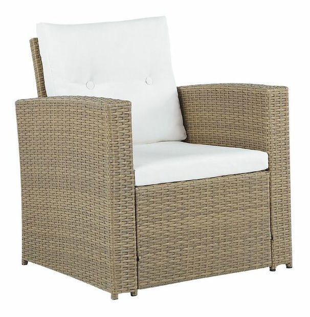 Záhradný set Lucian (svetlohnedá)