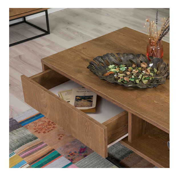 Set za dnevni boravak Laxi 19 (orah + crna)