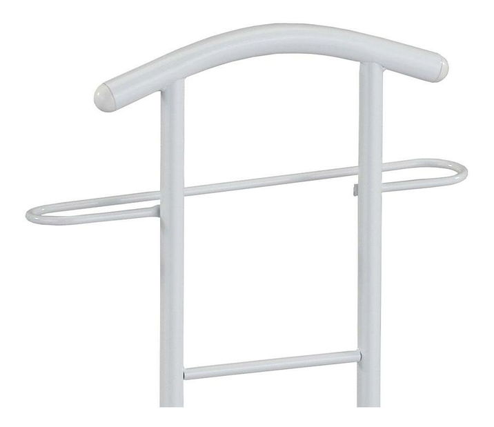 Stalak za odjeću Emergencias (crni hrast + bijela)