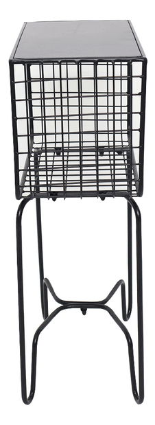 Măsuță metalică Blue Moon (negru)