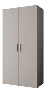 Ormar za garderobu 100 cm Borry 1 (kašmir + srebrna)