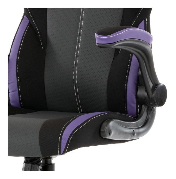 Uredska fotelja Yzix-Y352-PUR (crna + ljubičasta)