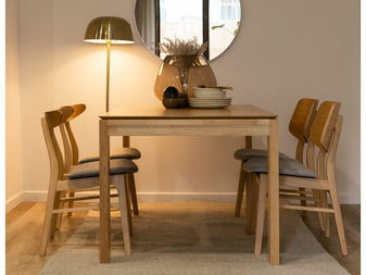 Blagovaonski stol Hook (za 6 osoba) (hrast prirodni)