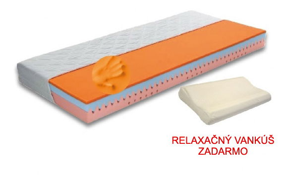 Penový matrac Dream Lux 200x80 cm (T3) *vankúš ZADARMO *výpredaj