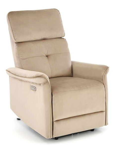 Fotoliu extensibil Shane (bej)