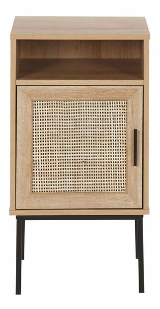 Nočný stolík Pasko (svetlé drevo)