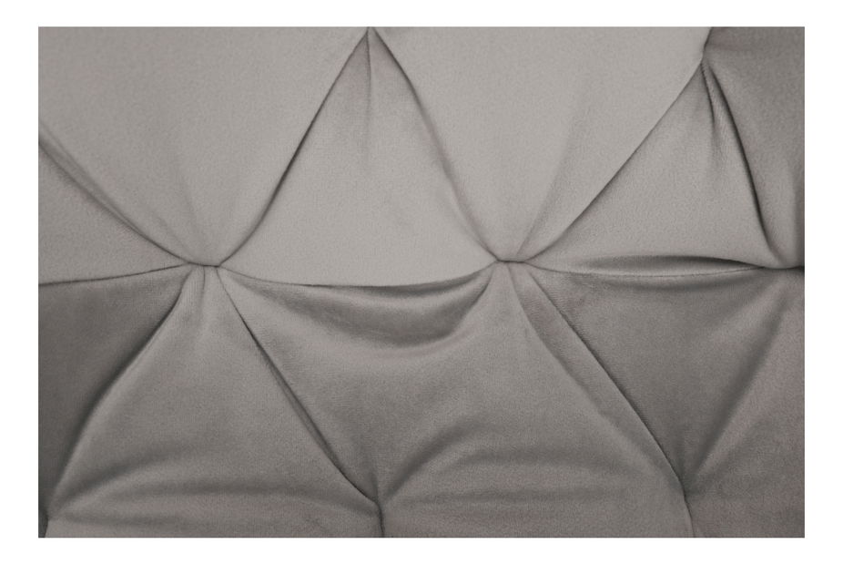 Dizajnové kreslo Feddy (svetlosivá)