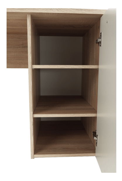 PC stolić Telur (hrast sonoma + bijela) 