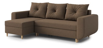 Sarokkanapé Eugenie (B) (barna)