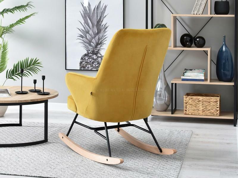 Fotel Florida (mustár + fehér bükk)