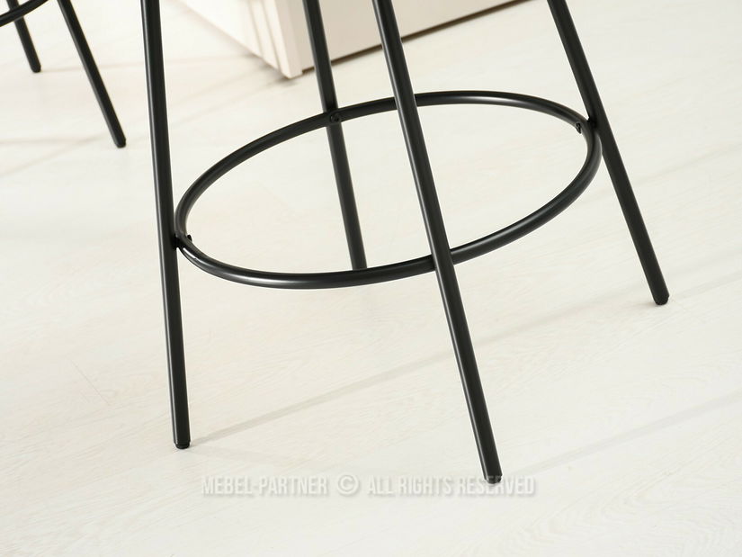 Scaun bar Simonte (negru)