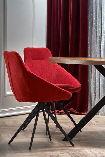 Étkezőasztal Laraco (dió + fekete) (6 fő részére)