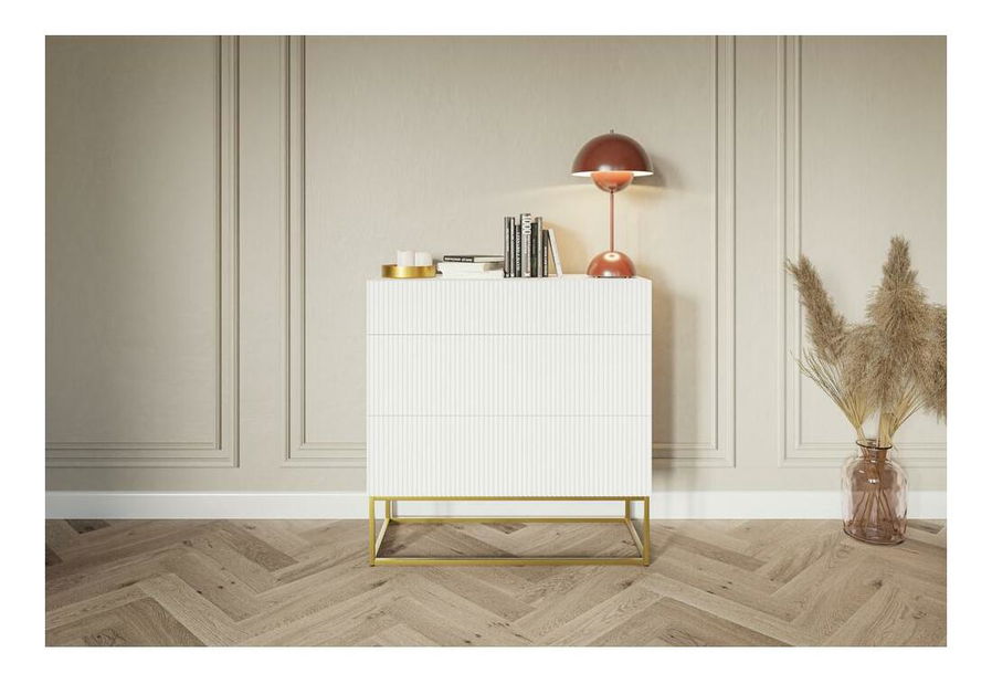 Comodă Vertigo V8 (alb)