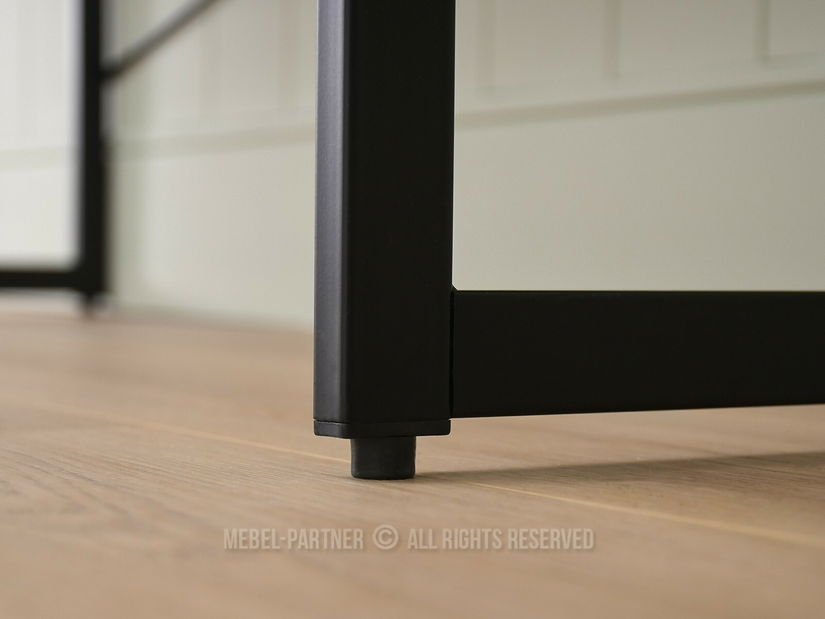 Masă PC Nills (stejar + negru)