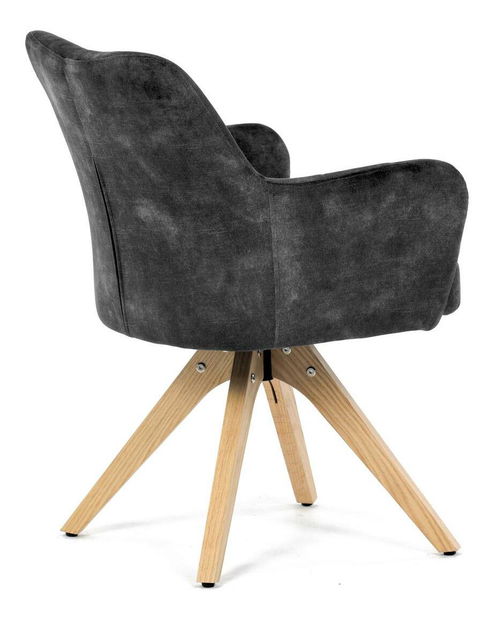 Jedálenská stolička Hegel (čierna)