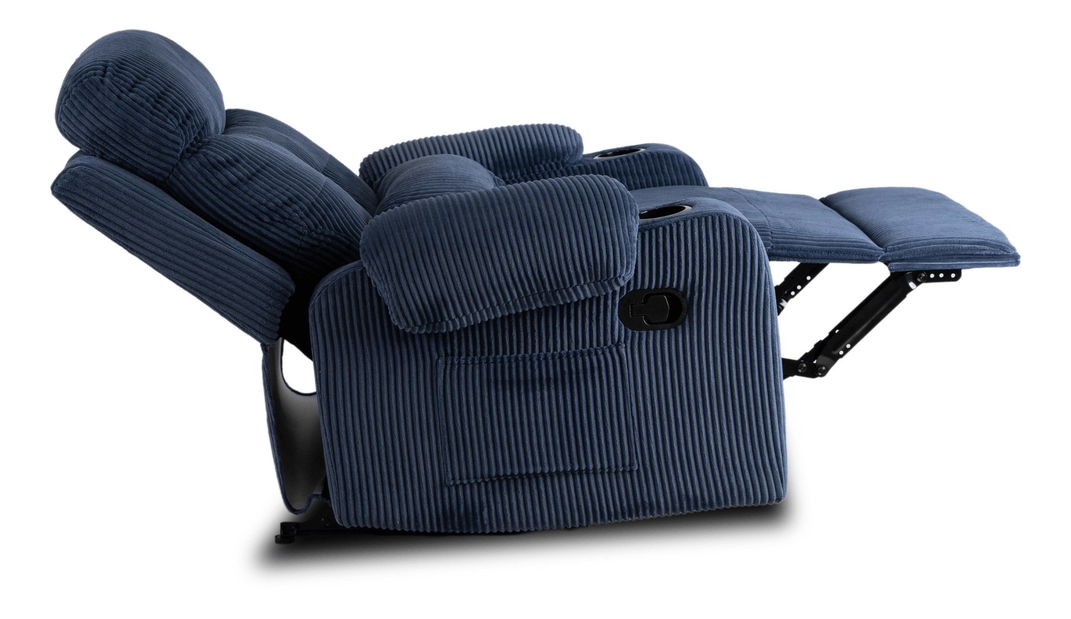 Polohovacie kreslo Trigesimo (námornícka modrá) 