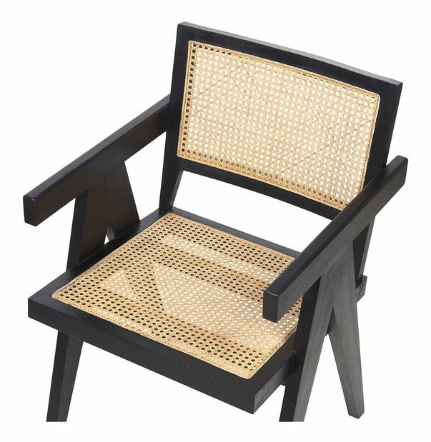 Blagovaonska stolica Willow (crna) 