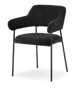 Jedálenská stolička Exigente (čierna)