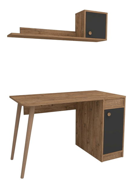PC stolík Egress (borovica atlantická + antracit)