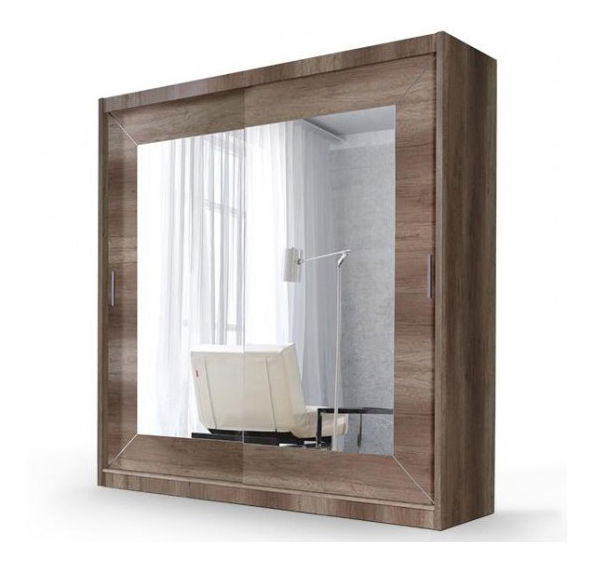 Šatníková skriňa Alva Typ 18 (country grey)