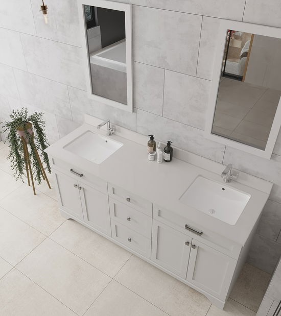 Set mobilier baie Yvette (Alb)