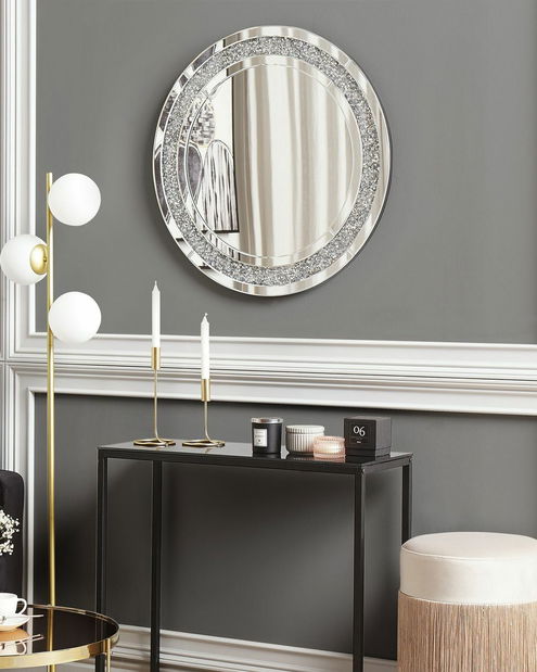 Oglindă de perete Emmett (argintiu)