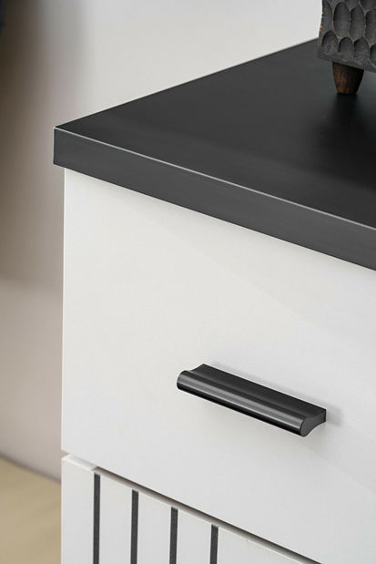 Előszoba Hagon HG 3+P (kasmír + fekete) (ülőpárnával)