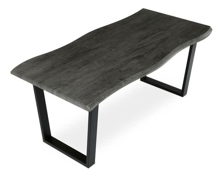 Masă sufragerie Hombros 3 (stejar gri) (pentru 8 persoane)