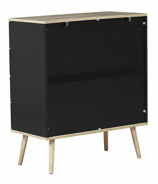 Komoda WASURA (čierna)