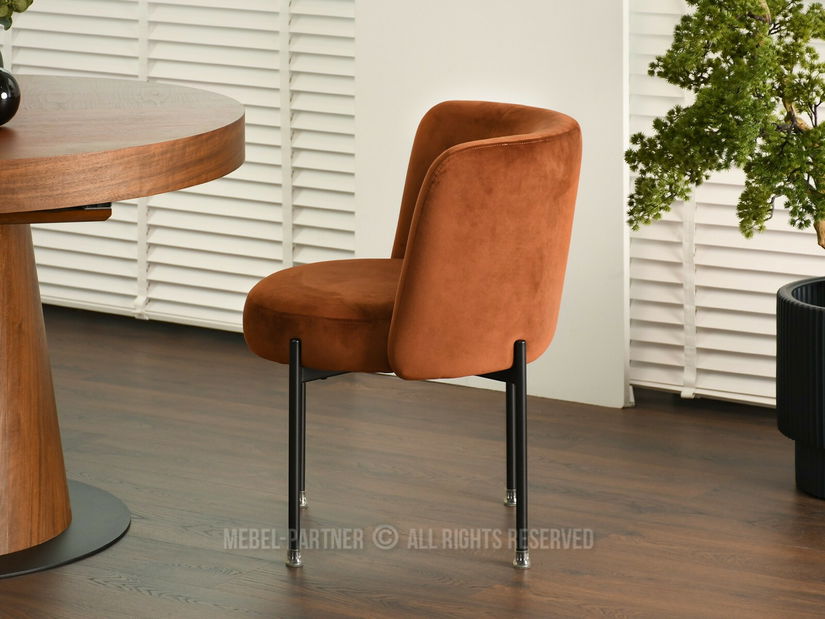 Jedálenská stolička Colegio (čierna)